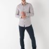 Pret-A-Porter Ollygan | Chemise Slim Imprime Automnal Greg