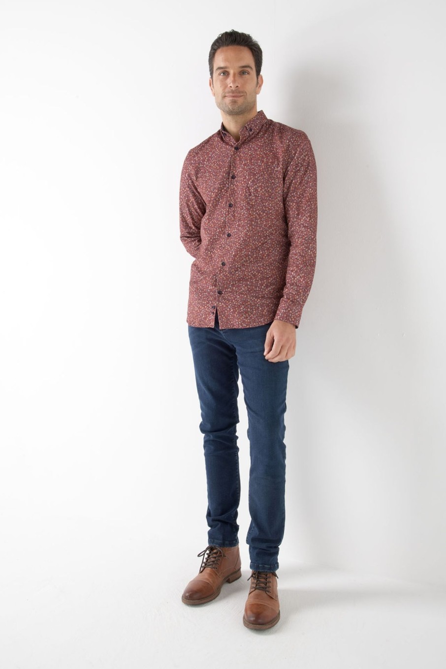 Pret-A-Porter Ollygan | Chemise Regular Velours Milleraie Gorka