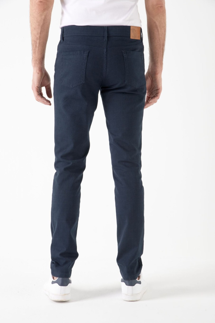 Pret-A-Porter Ollygan | Pantalon Droit Wanted A Carreaux